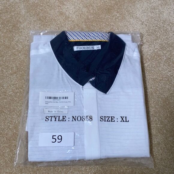 Men’s Polo Short Sleeved Shirt XL - NEW - Picture 4 of 6